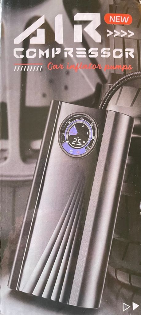 Portable tyre inflator 