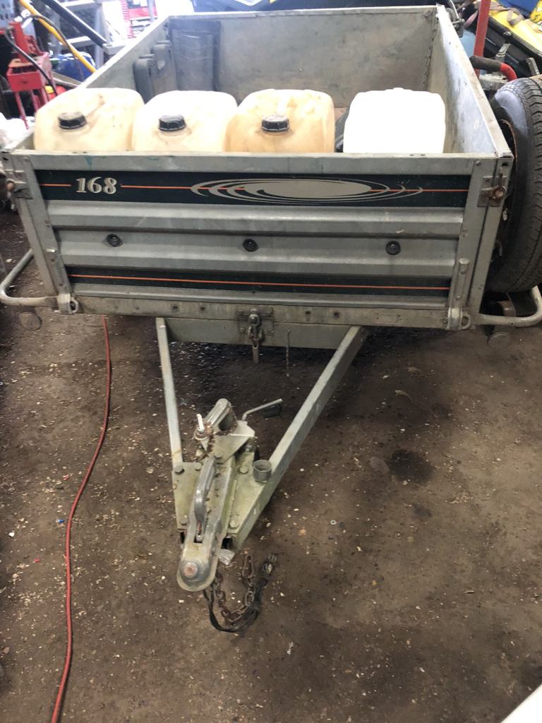 Daxara 168 tipper trailer 