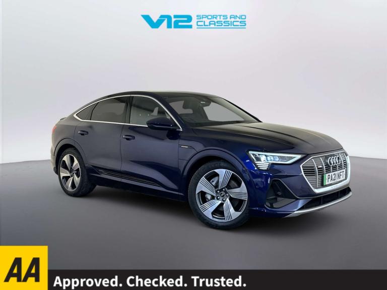 2021 Audi e-tron 230kW 50 Quattro 71kWh S Line 5dr Auto ESTATE ELECTRIC Automatic