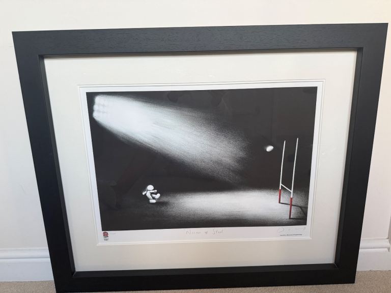 Doug Hyde - Nerves of Steel 23/100AP  print and Frame 