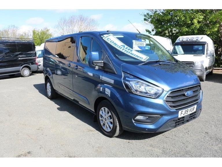 2019 FORD TRANSIT CUSTOM CREWCAB *AUTOMATIC* SERVICE HISTORY SUPERB CONDITION