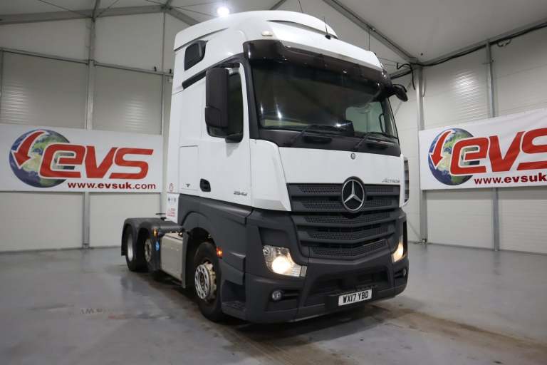 2017 (17 PLATE) Mercedes Benz ACTROS 2545 6x2 Euro 6 Tractor Units
