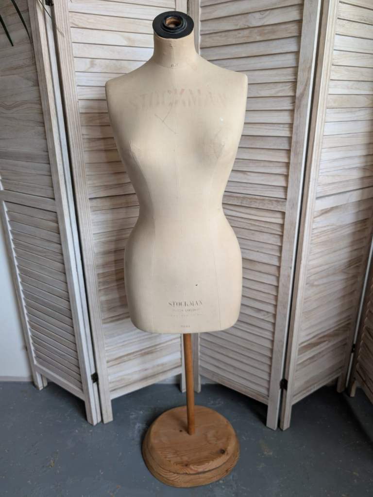 Vintage stockman mannequin dressmakers dummy tailors torso display shop