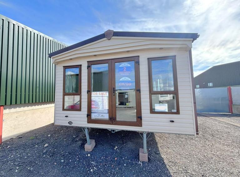 Abi Ambleside 41/13/2 bed 2 bathroom Static Caravan DG CH 