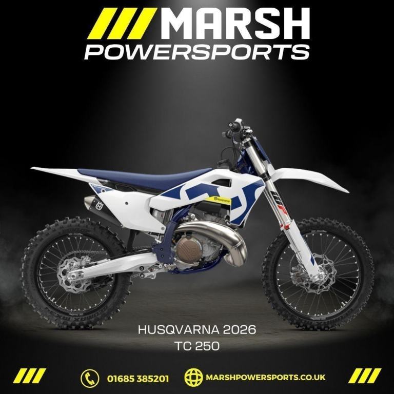 Husqvarna TC 250 2026 - Husqvarna Main Dealer - Reserve Now!