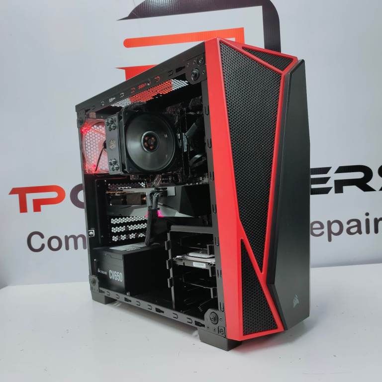 Custom Built Gaming Computer PC Desktop Tower | Ryzen 5600X | 16GB RAM | RX 6800 16GB Graphics