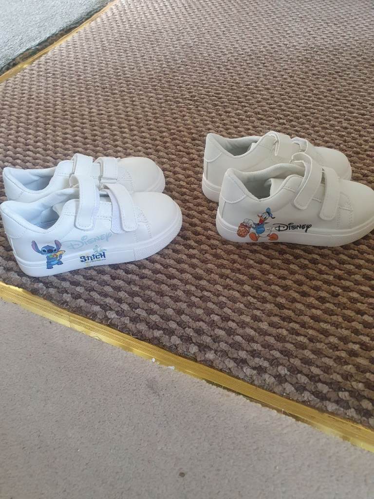 Kids disney trainers stitch