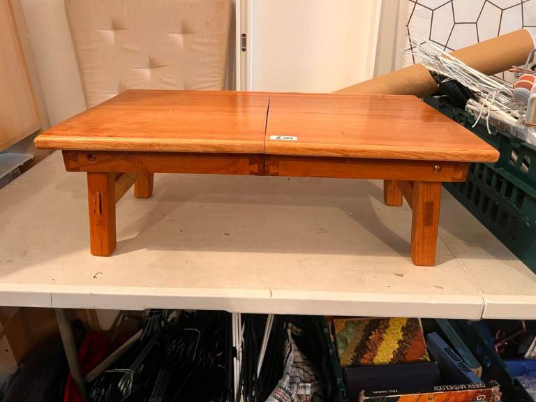 image for Foldable Sturdy Wooden Mini-table