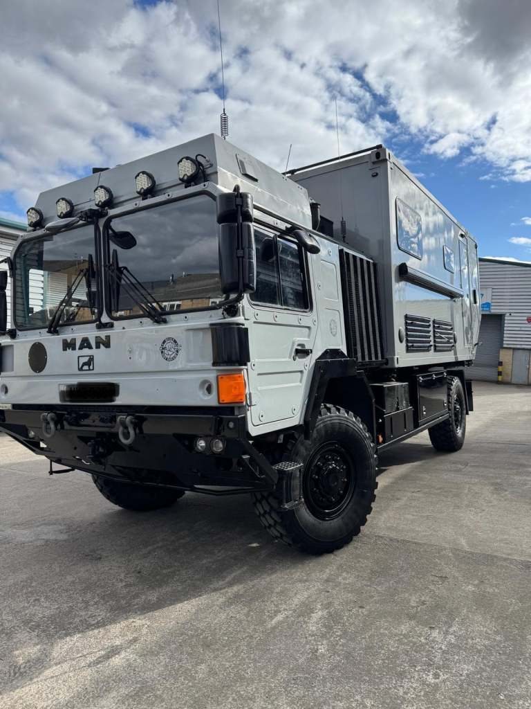 MAN HX 60 OVERLANDER 2 AND 4 WHEEL DRIVE 4 BERTH 243 HP HIGH TORQUE ENGINE
