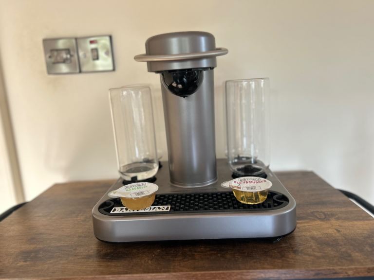 Bartesian Premium Cocktail and Drink Mixer - Grey, Like New Condition