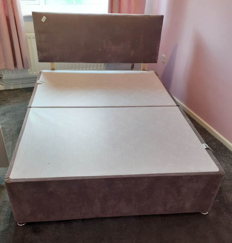 DOUBLE BED - Divan with Headboard