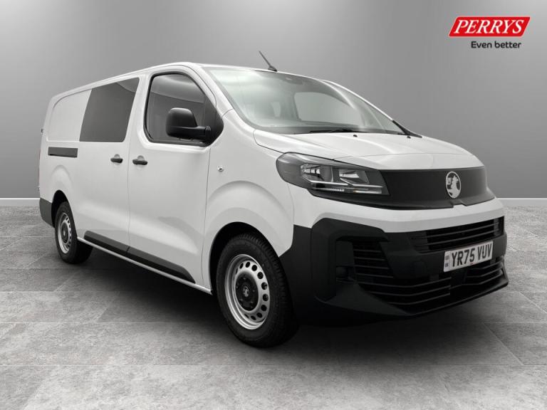 2026 Vauxhall Vivaro 2.0 Turbo D 145 Prime H1 Double Cab Crew Bus DIESEL Manual