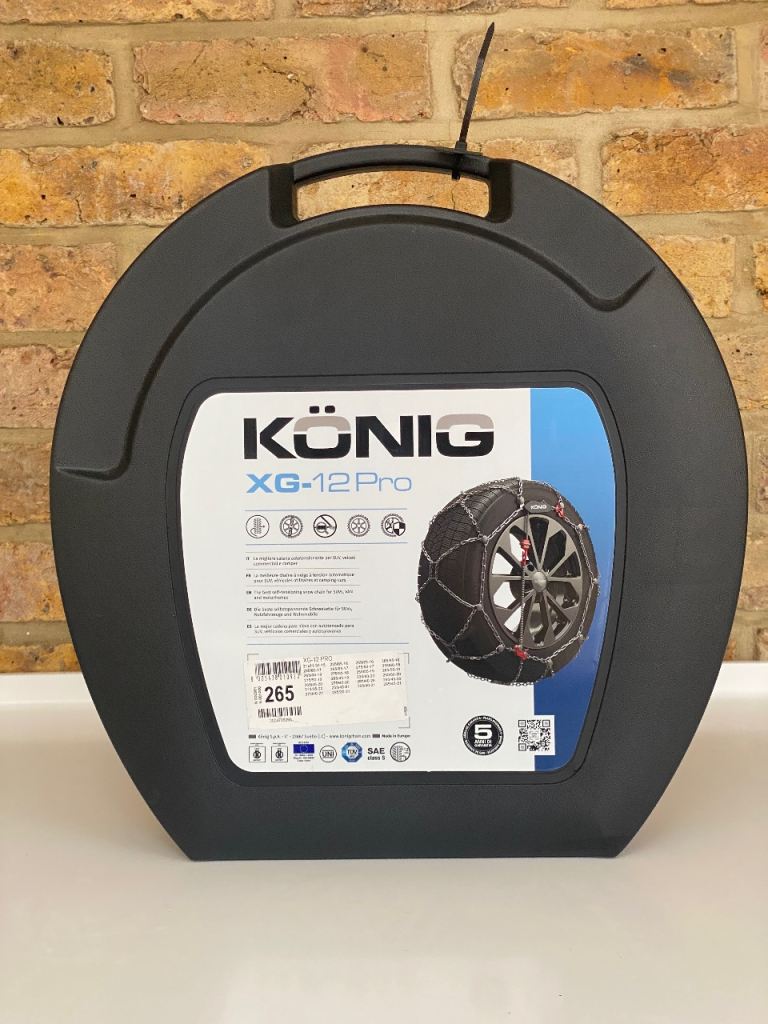 Thule Konig XG-12 Pro 265 Snow Chains – Brand New & Sealed