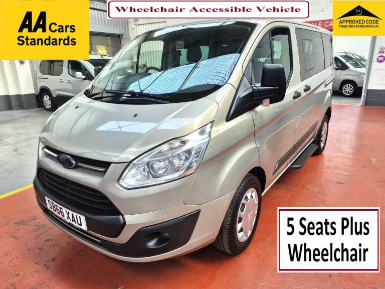 Ford Tourneo Custom WHEELCHAIR ACCESSIBLE 2.0 TDCi 105ps Low Roof Zetec