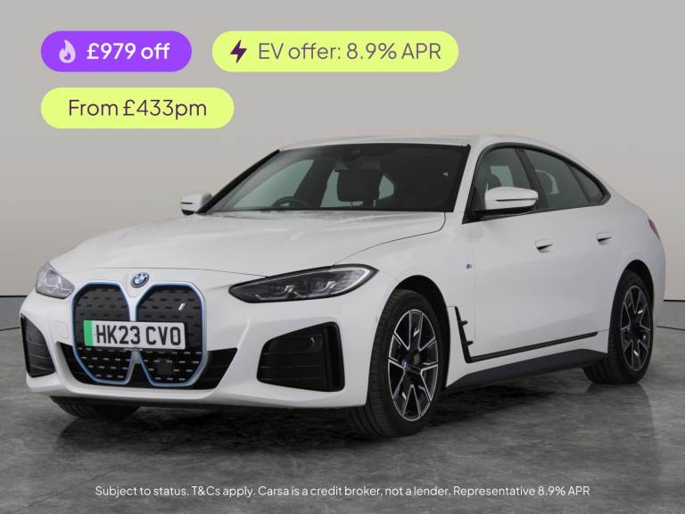 2023 BMW i4 40 83.9kWh M Sport Gran Coupe 5dr Electric Auto eDrive (340 ps) - ALCANTARA Hatchback...