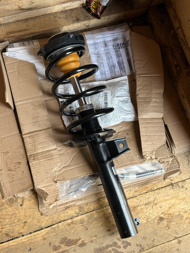 X2 front shock absorbers. 