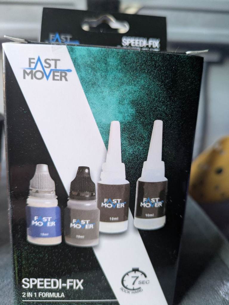 High power cold epoxy super glue