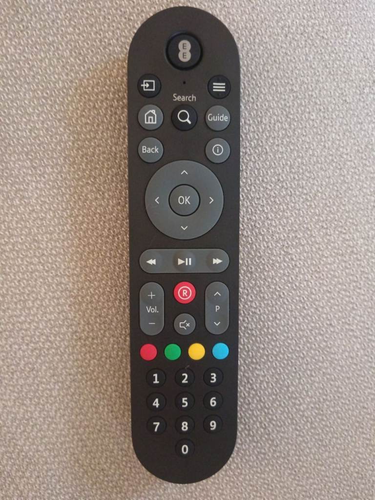 BT TV Remote Control – As Good As New