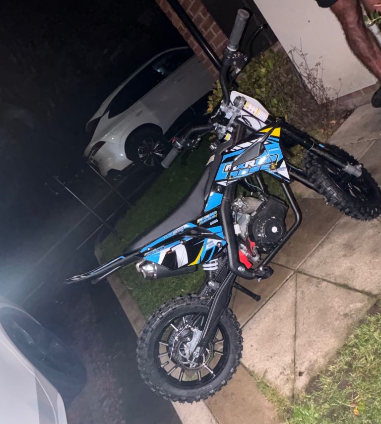 CHILDRENS MXR RAGE 50cc (£150)