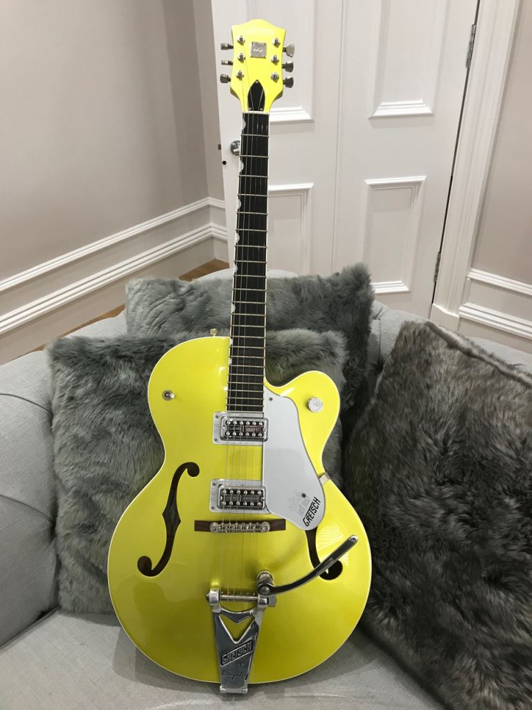 Gretsch G6120SHLTV in rare Lime Gold GUITAR