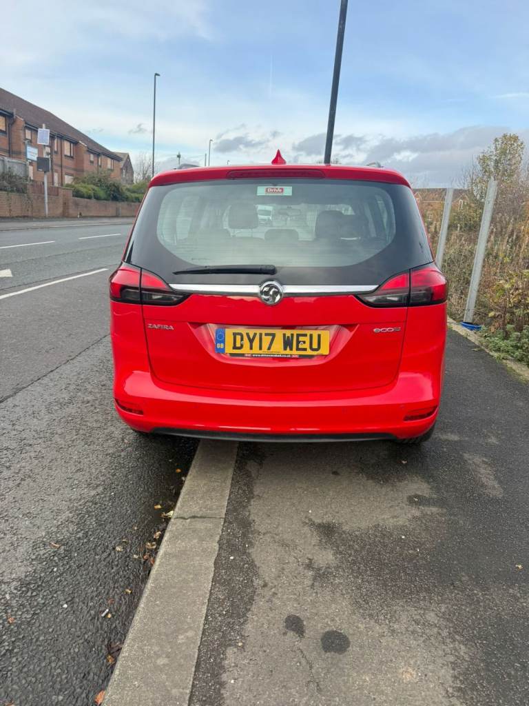 Vauxhall, ZAFIRA, MPV, 2017, Manual, 1598 (cc), 5 doors
