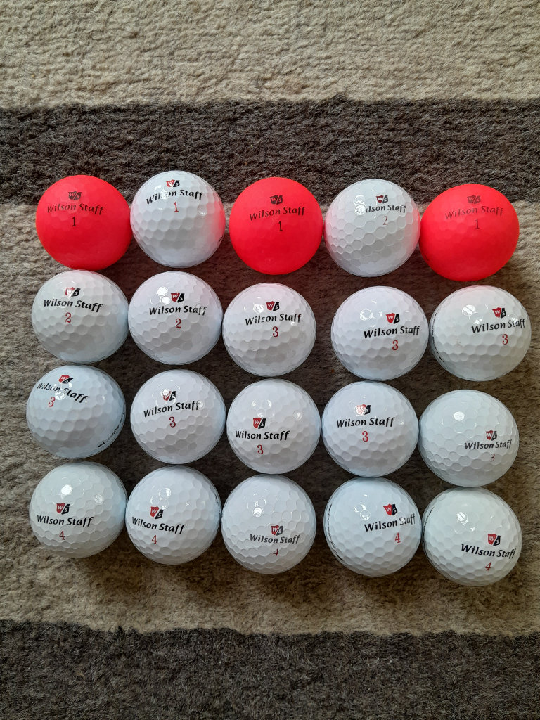Wilson DX2 Soft golf balls 