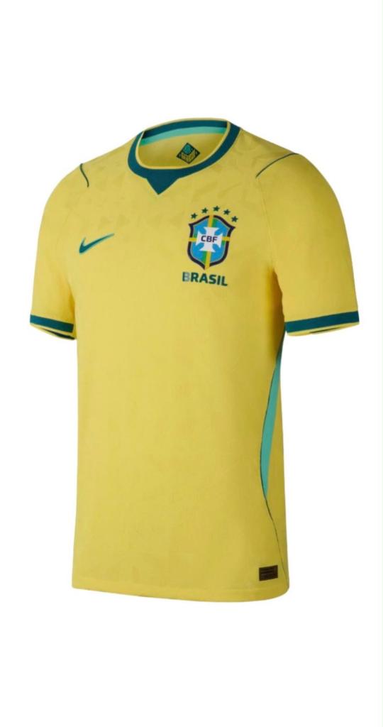 Nike Brazil Football Shirt – Yellow, New Condition