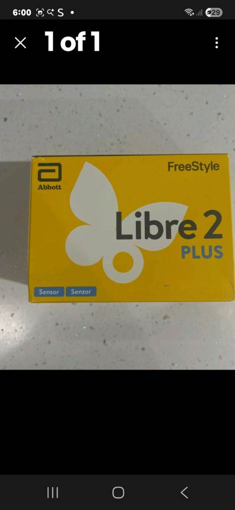 Freestyle Libre 2 plus sensor