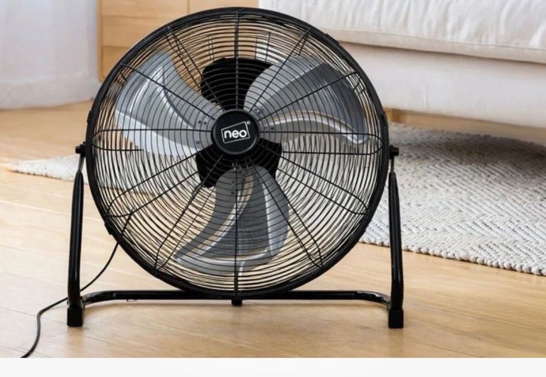 Brand New Neo 16 Inch Heavy Duty Metal Floor Fan – Powerful Airflow