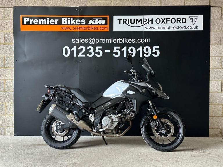 STUNNING LOW MILEAGE 2020/20 SUZUKI V-STROM 650 MOTORCYCLE 