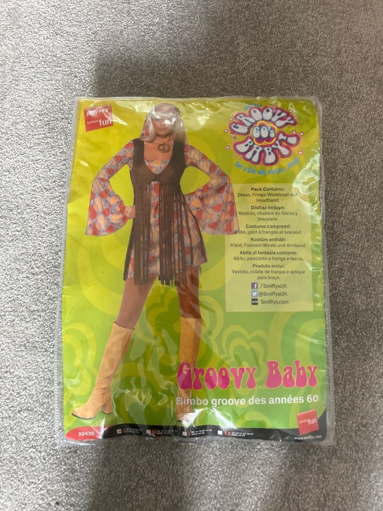 60’s fancy dress costume 