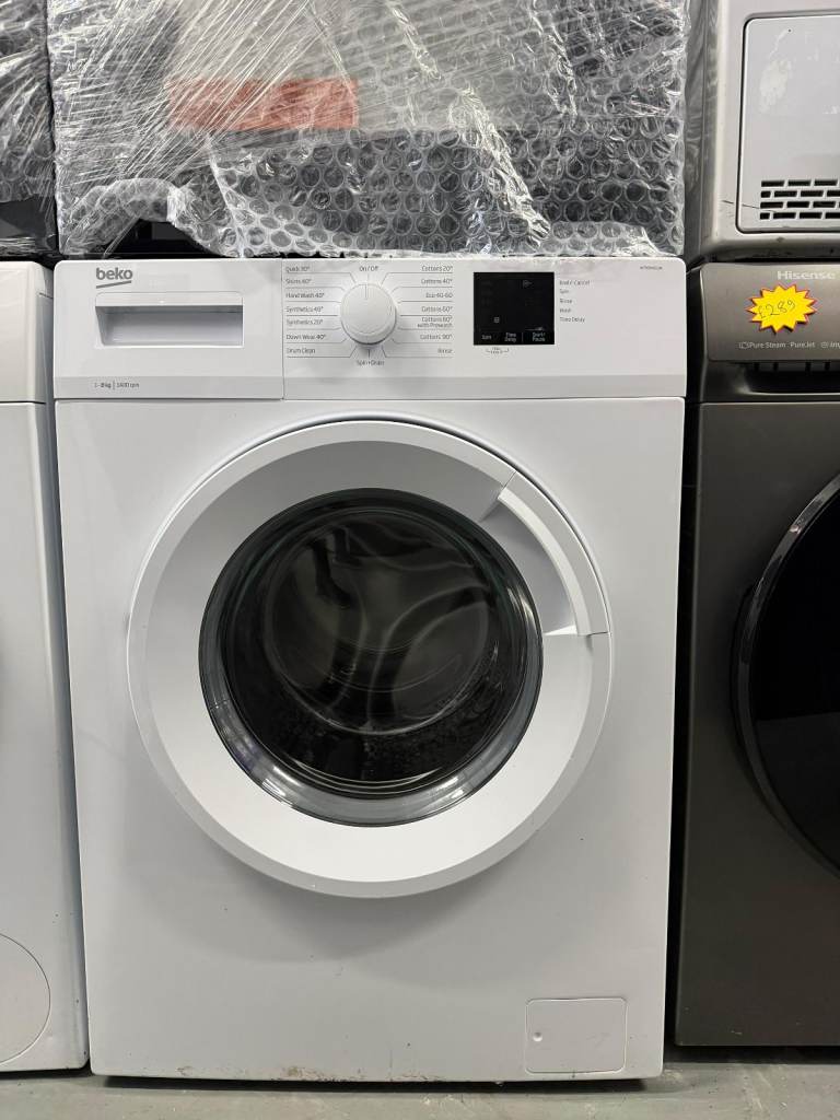 image for Beko 8 kg 1400 RPM Washing Machine - Free Delivery - Warranty Included - Cash on Delivery