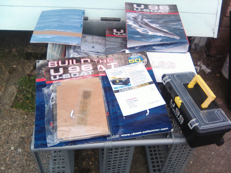 U 96 U- boat Submarine model kit,