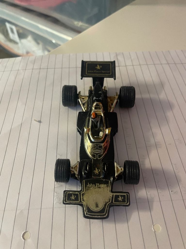 Vintage Corgi Toys Whizzwheels John Player Special F1 Car - Scale 1/36
