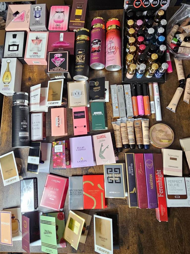 5x Mini Perfume Sprays 1 – 1.5ml – Assorted Designer Fragrances – Travel Size