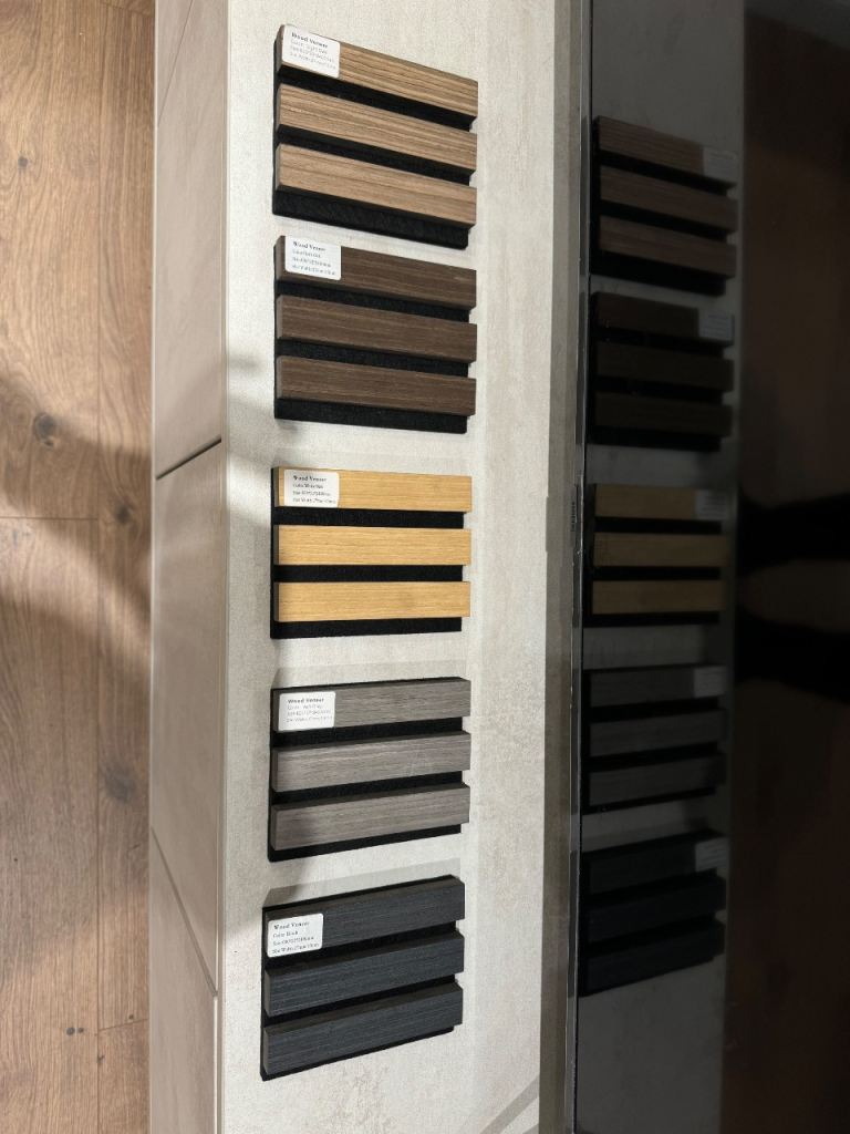 Acoustic Wall Panels - 60cm wide Thinner slats 