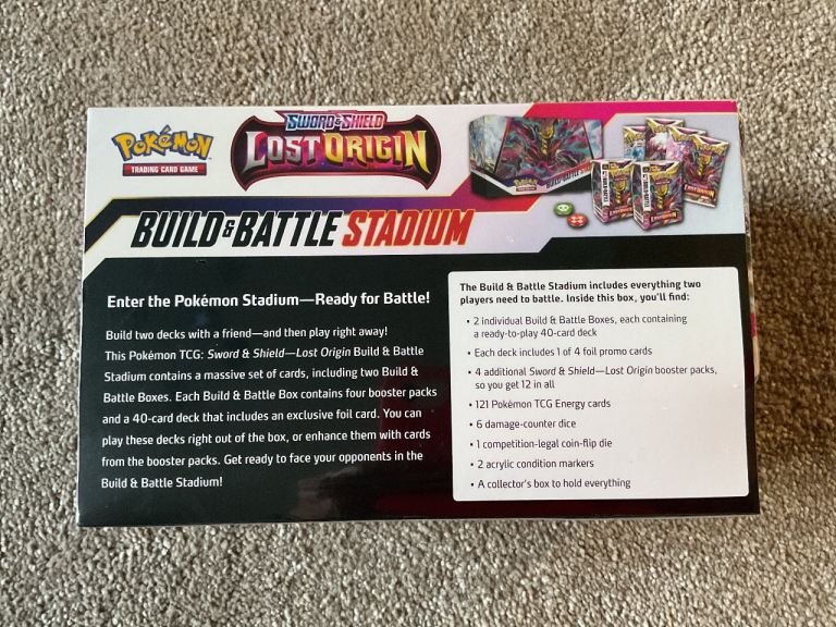 Pokemon Lost Origin Build & Battle Stadium 