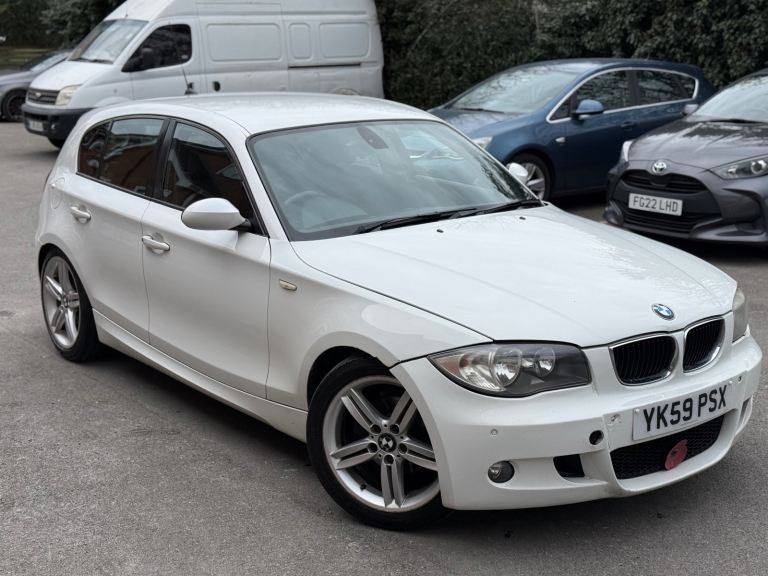 2009 BMW 118D 2.0 M Sport 5dr Hatchback White - £35 Yearly Tax! MOT December 26 - Remapped