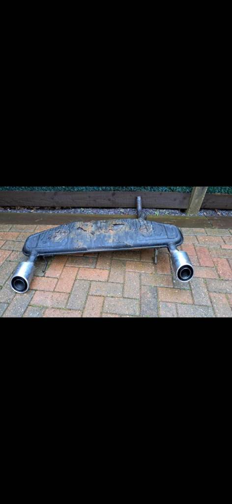 Fiat abarth 595 rear exhaust 