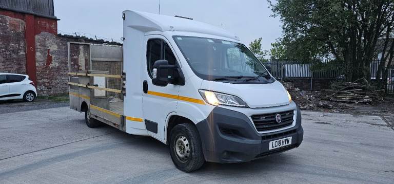 2018 FIAT DUCATO LOW LOADER CHASSIS CAB FULL MOT CHEAP VAN. DELVERY SAMEDAY