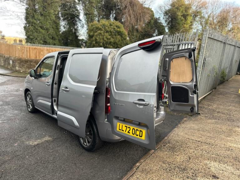 2022 Peugeot Partner 1.5 BlueHDi 1000 Asphalt Premium Standard Panel Van 5dr Diesel Manual SWB E ...