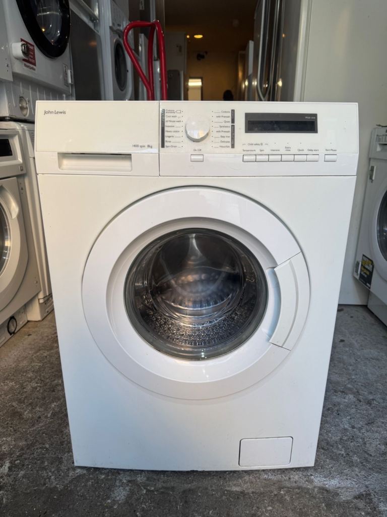 John Lewis 8kg 1400 rpm Digital White Washing Machine With Free Delivery 🚚 