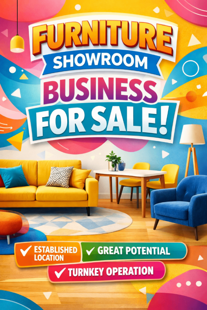 FURNITURE SHOWROOM BUSINESS FOR SALE GLASGOW / SHOP TO LET