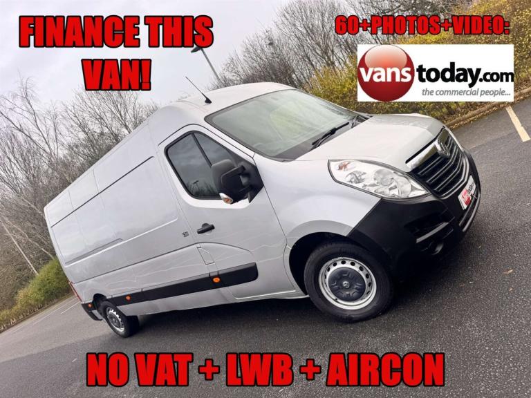 2019 Vauxhall Movano 2.3 Movano L3H2 F3500 CDTi LWB + NO VAT + AIR CON Panel Van Diesel Manual