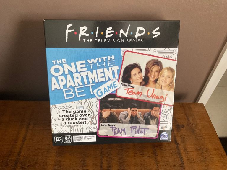 Friends The One With The Apartment Bet Board Game