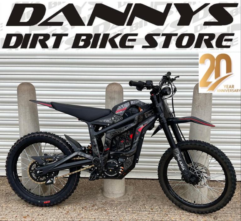 DANNYS DIRT BIKES BLACK/RED TALARIA STING PRO MX5 72V ELECTRIC OFF ROAD SURRON