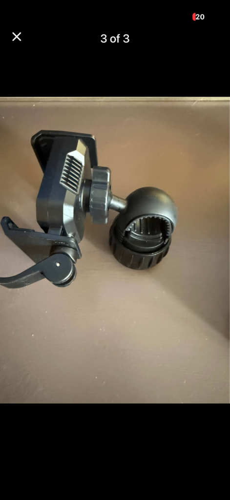 New Bicycle Phone Mount - Black