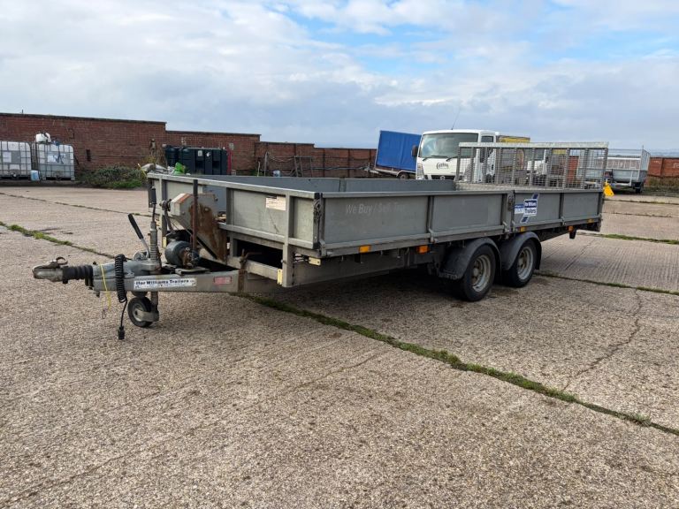 Ifor Williams Tiltbed Trailer CT167G 3.5 Ton, 16ft x7’4 deck. Ifor Winch Owned from new