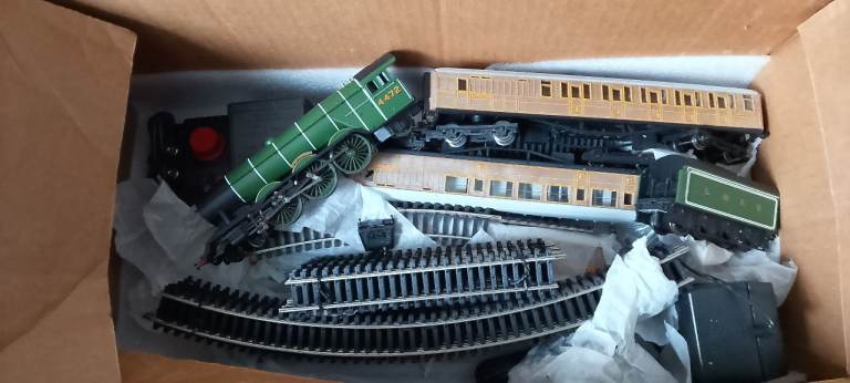 New unused unboxed flying Scotsman Hornby oo gauge train wrt