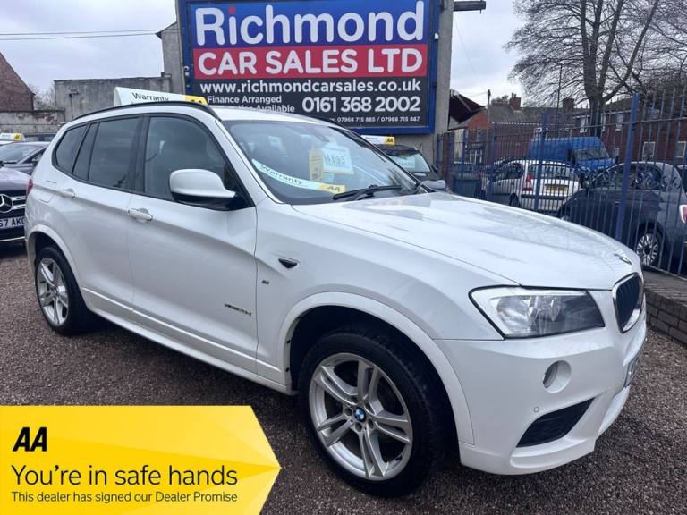 2012 BMW X3 2.0 XDRIVE20D M SPORT 5d 181 BHP Estate Diesel Automatic